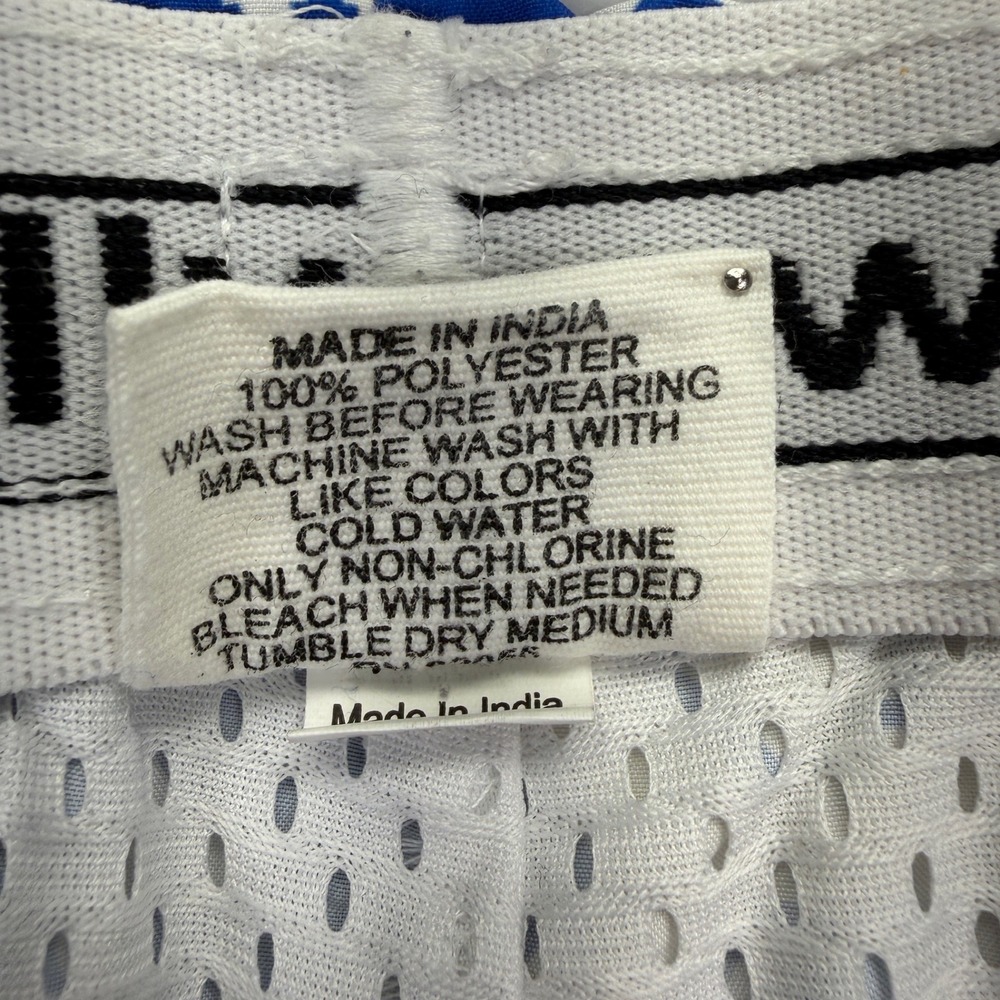 Wes and Willy Kentucky Wildcats Swim Trunks Mens 2XL Blue Floral NCAA Shorts - Picture 7 of 9